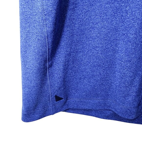 Untuckit Mens Blue Polo Shirt X-L 91% Polyester 9% Elastane Short Sleeve‎ Casual - Picture 4 of 6